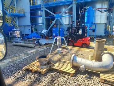 Замена молекулярных сит и регенерация адсорбера осушки газа на СПГ «Портовая» фото №3 — кейсы Росконтракт